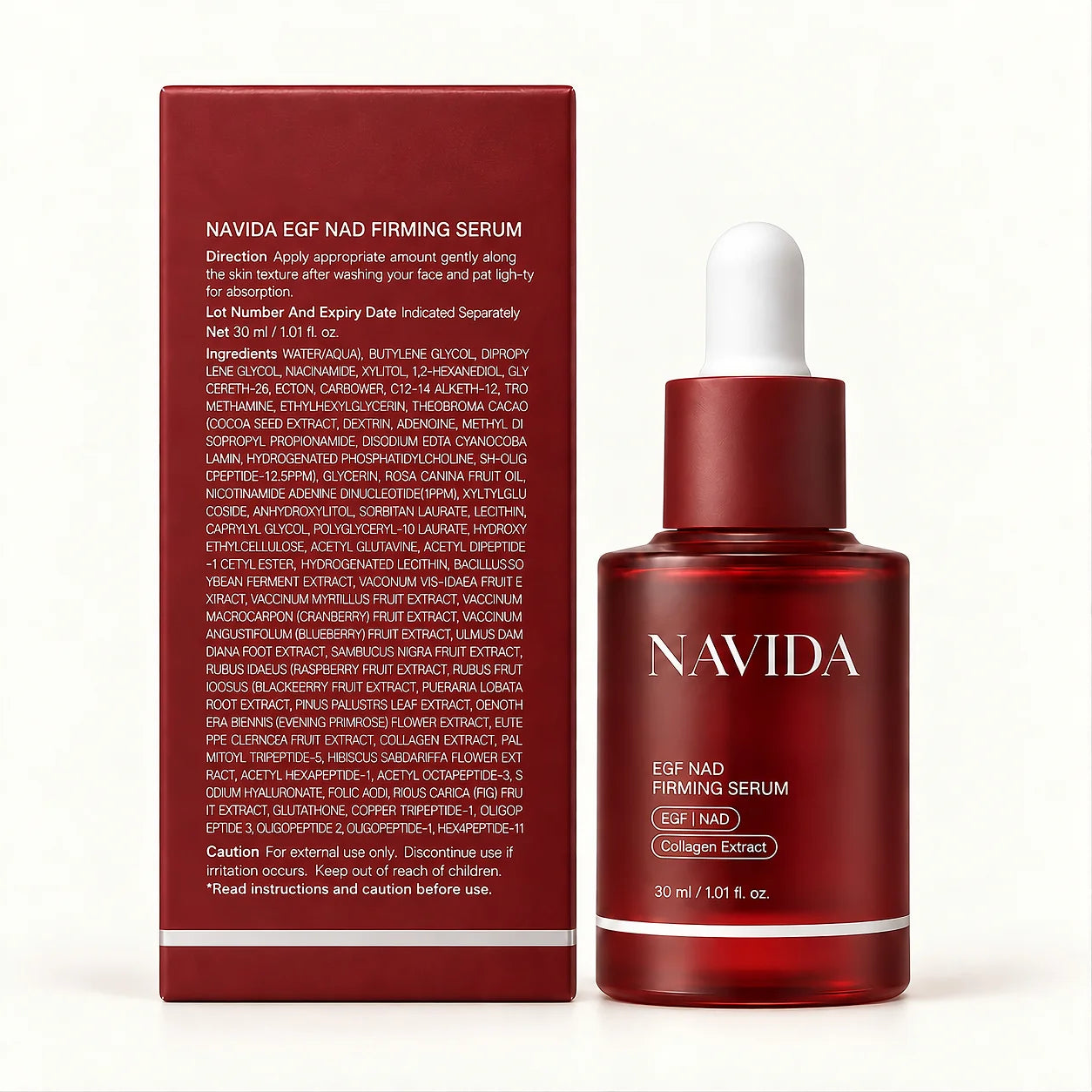 NAVIDA package back and bottle